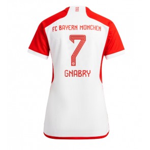 Bayern Munich Serge Gnabry #7 Replica Home Stadium Shirt for Women 2023-24 Short Sleeve